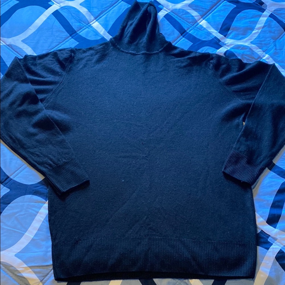 Men's Zara Black Turtleneck Sweater